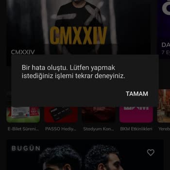 Passo Lig Hata Veriyor