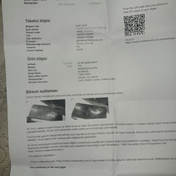 Media Markt Onarım Veya Değişim