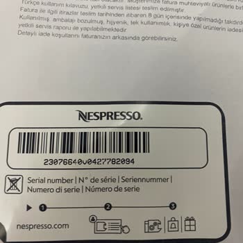 Nespresso Ilık Kahve Sorunu