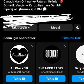 Canadasepeti (Instagram) Aldatıcı Ürün Satışı ve İade Sorunu!