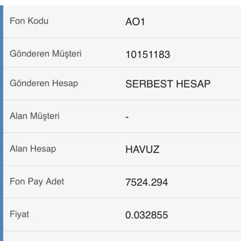 Türkiye Hayat Emeklilik Emeklilik Fon İadesi Beklentisi