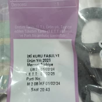 BİM Kuru Fasulye Saban Marka Kalitesizliği