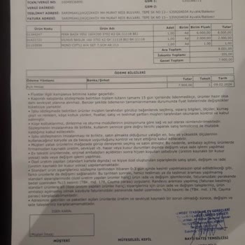 Burhaniye Divanev 2 Aydır Ürün Teslim Etmiyor