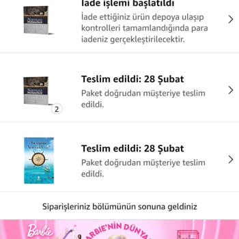 Amazon Yanlış Ürün Gönderdi!