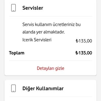 Vodafone İzinsiz Başlatılan Abonelik