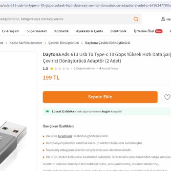 Trendyol Farklı Ürün Gönderilmesi