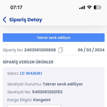 LCW Ürünleri Göndermiyor