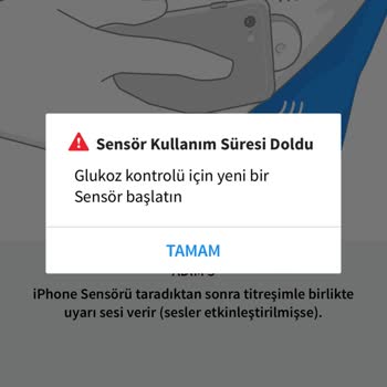 Freestyle Libre 2 Sensör Kullanım Süresi Doldu