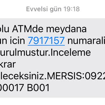 VakıfBank ATM Paramı Alıkoydu