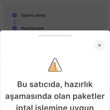 Hepsiburada Sipariş İptal Olmuyor!