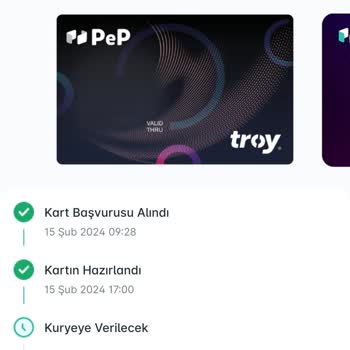Pep Troy Kart Kuryeye Sorunu