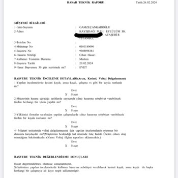 AYEDAŞ Kesintisinden Dolayı Çöp Olan Buzdolabımı Karşılamak Zorundasınız