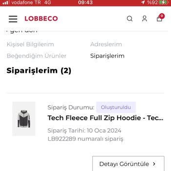 Lobbeco Ürünleri Göndermiyor
