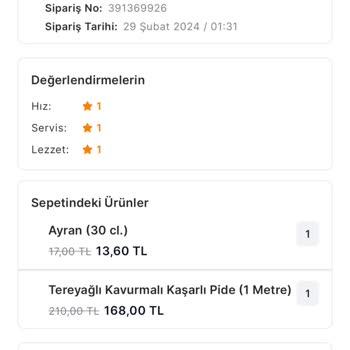 Migros Yemek Siparişimi Teslim Etmedi
