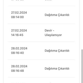 Bir Günde Kargo Kargom 4 Gündür Dağıtımda Gözüküp Gelmiyor!
