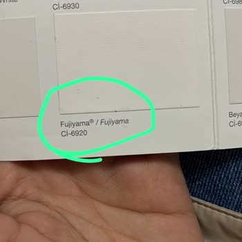 Polisan Fujiyama Ci-6920 Rengi Katalog İle Boyanan Boyanın Alakası Yok