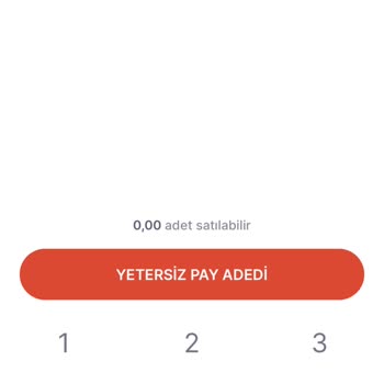 Midas'tan Aldığım Hisseler Sıfır Adet Olarak Gözüküyor