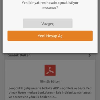 Yapı Kredi Yatırım Birden Fazla Adıma Açılmış Hesap