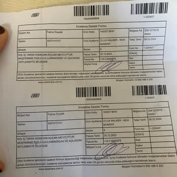 İkinci Giyişte Açılan Skechers Ayakkabı