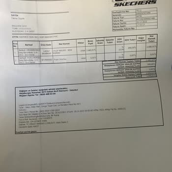 İkinci Giyişte Açılan Skechers Ayakkabı