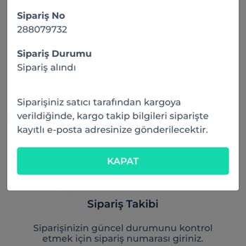 Valentirose Kargolanmayan Ürün İade