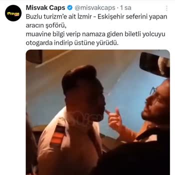 Buzlu Turizm Muavin Sorunu Vs Vs