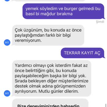 Getir Yemek Hem Yemeği Getirmiyor Hem De Ücret İadesi Yapmıyor!