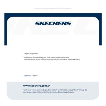 Skechers D'lites Ürün İadesi