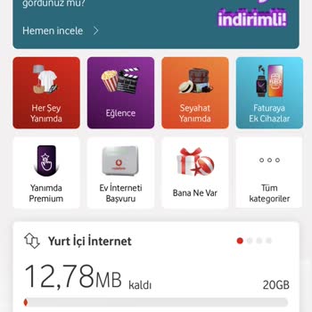 Vodafone Tarife Aşım Sorunu