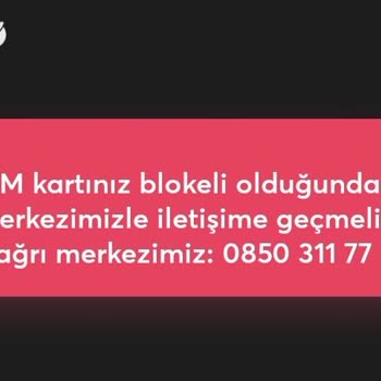 İninal Kart Sim Blokesi Kaldıramama