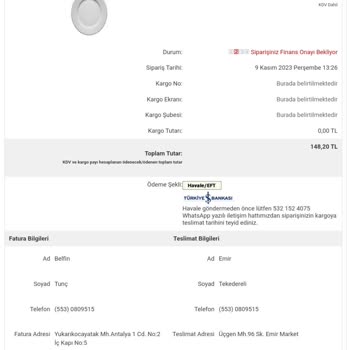 Stoktangelsin.com Sitesi Ödeme Yapıldığı Halde Ürün Göndermiyor