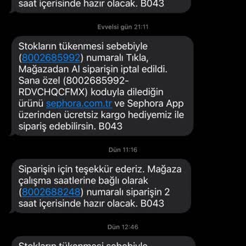 Sephora Dyson Airwrap Stok Hatası