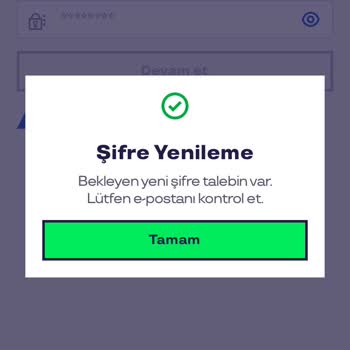 Pluxee Türkiye Şifre Sıfırlama Linki Gelmiyor