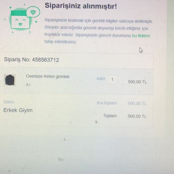 Gentilbutik Sipariş Kargoya Verilmiyor