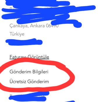 Ücretsiz Gönderim Yazan Ürünün Alıcı Ödemeli Gönderilmesi!