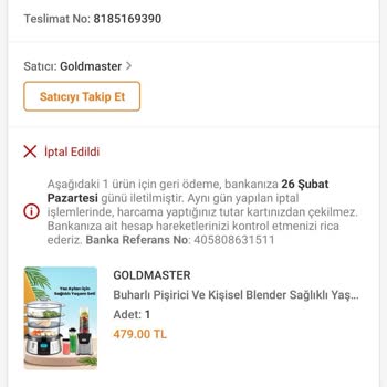Trendyol Sürekli Sipariş İptali Yapıyor!
