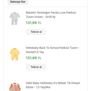 Ebebek Ürünlerimi Göndermiyor. Şikayetim Var