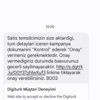 0850 255 73 73 Bien Connect & Digiturk Adına Sahte Firma Tarafından Bilgilerim Alindi