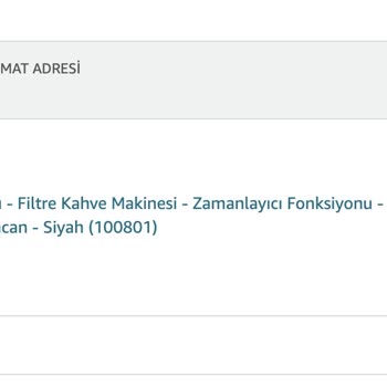 Amazon Siparişi Otomatik İptal Ediyor!