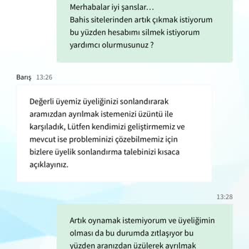 Betist Hesap Silme Talebinin Reddine Karar Verildi