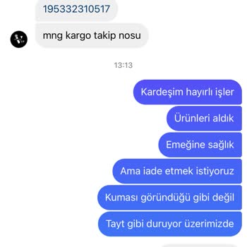 Vip Prestij (Viprestijj) Kalitesiz Ürün Gönderildi İade Talep Ediyorum
