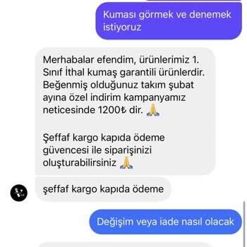 Vip Prestij (Viprestijj) Kalitesiz Ürün Gönderildi İade Talep Ediyorum