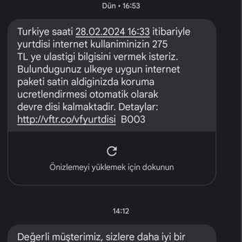 İstanbul Havalimanı'nda Vodafone Fatura Şoku!