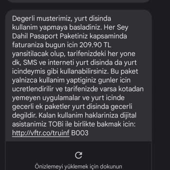 İstanbul Havalimanı'nda Vodafone Fatura Şoku!
