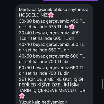 Cicektablosu (Instagram) Çiçek Tablosu Şikayet Var