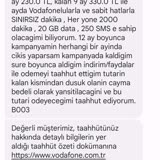 Vodafone Fatura Sorunu Ve Cayma Bedeli