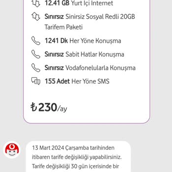 Vodafone Fatura Sorunu Ve Cayma Bedeli
