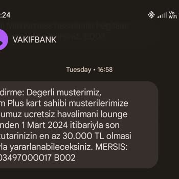 VakıfBank Ücretsiz Lounge Hizmeti