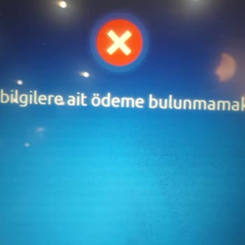 İBB 2. Taksit Girilen Bilgilere Ait Ödeme Bulunmamaktadır