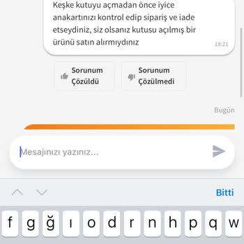 Trendyol İade Almıyor, Kutu Açıldığı İçin